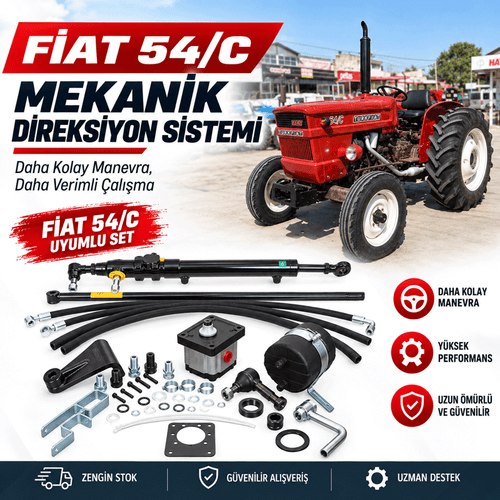FİAT 54/C Mekanik Direksiyon Sistemi | SNC Makina